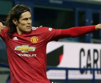Selebrasi Edinson Cavani © MUFC Official