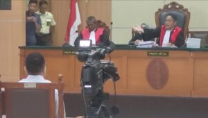 Yudha Arfandi ditetapkan dan divonis selama 20 tahun penjara oleh Majelis Hakim dalam sidang putusan di Pengadilan Negeri Jakarta Timur