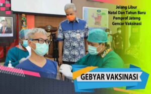 Gubernur Jateng Ganjar Pranowo meninjau Vaksinasi tahap II yang dilaksanakan di RST Wiratamtama dan RSUD Tugurejo Semarang, Istimewa/Dok Pemprov Jateng